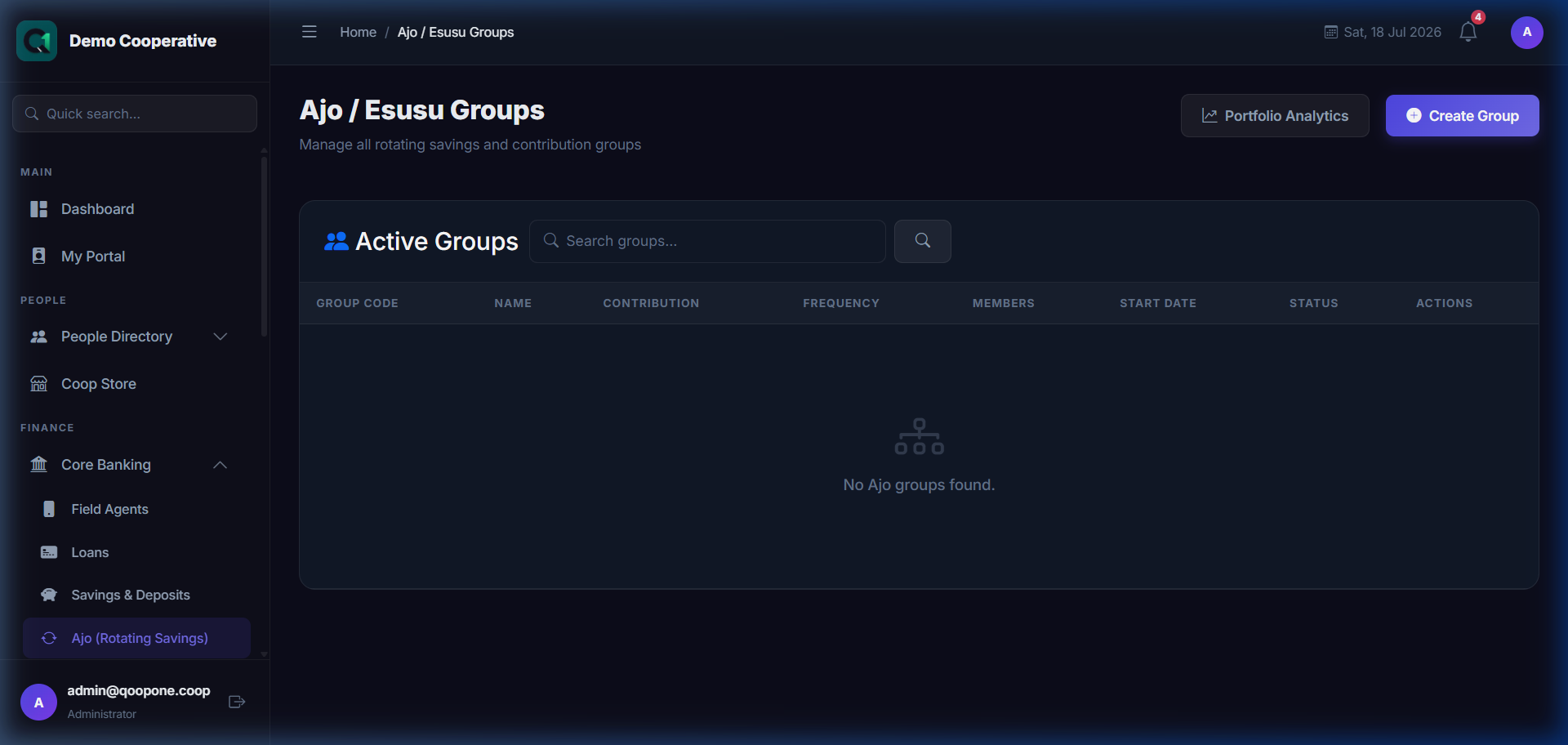 Ajo Groups List